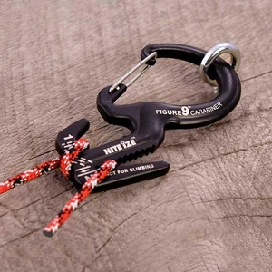 Small Aluminum Rope Tightening Mechanism With Carabiner Clip( Buy 8 Free Shipping !!!)