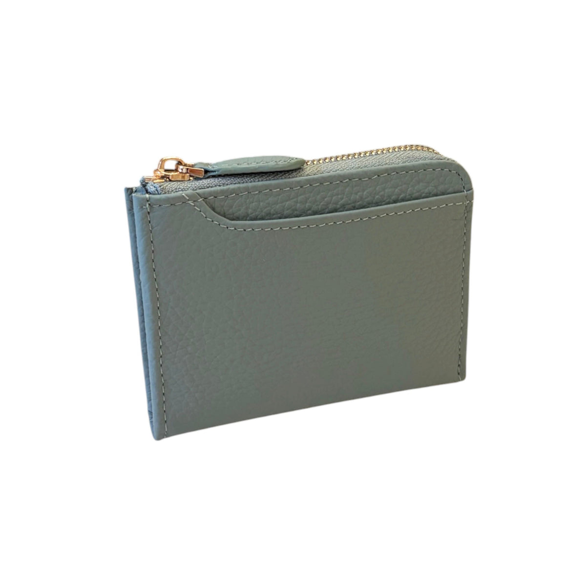 Zip-fastening wallet|Soft Leather