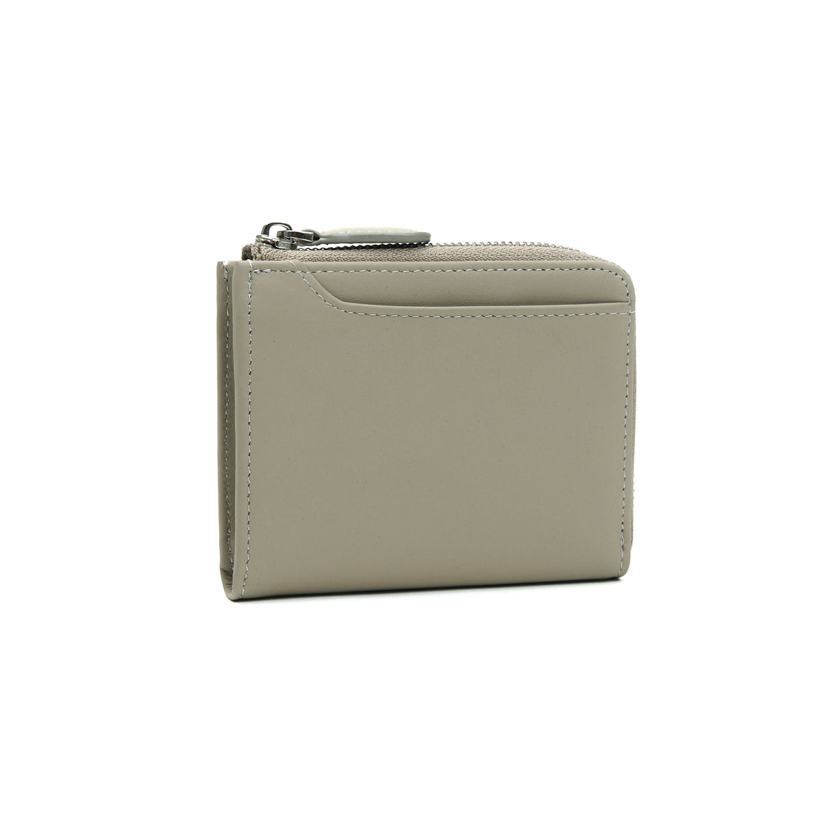 Zip-fastening wallet|Soft Leather