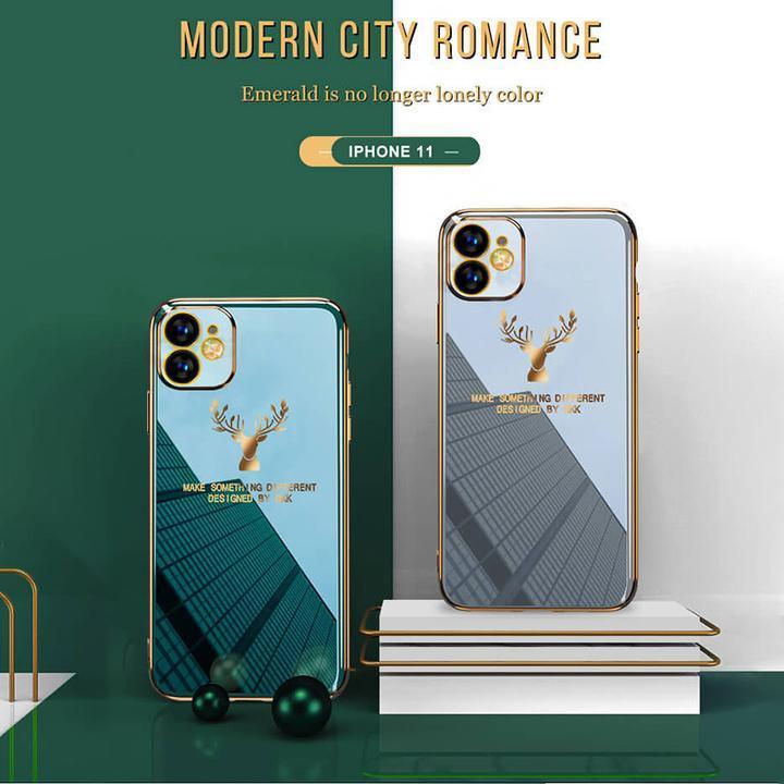 2020 Deer Pattern Camera All-inclusive Electroplating Process iPhone Case