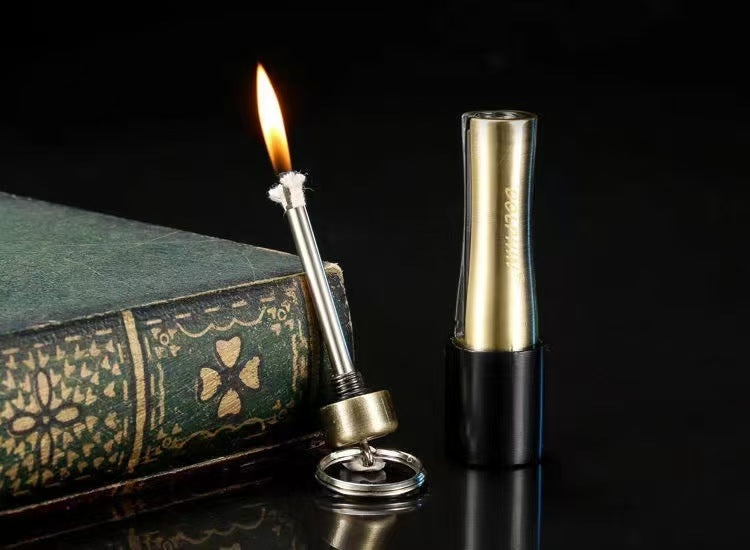 Portable Waterproof Flint Fire Starter Match
