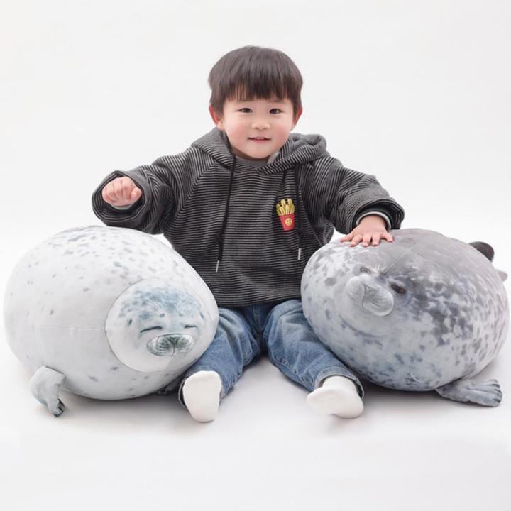 (Buy 2 Get Free Shipping)Fluffy Plush Seal Pillow