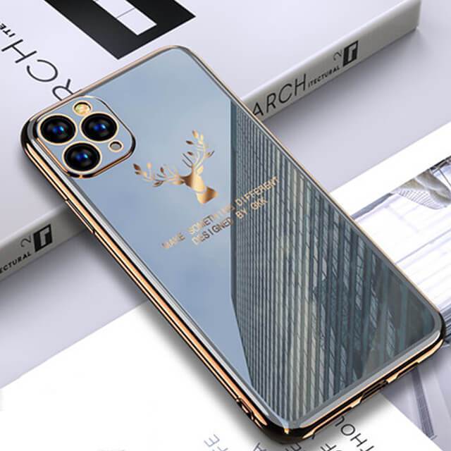 2020 Deer Pattern Camera All-inclusive Electroplating Process iPhone Case