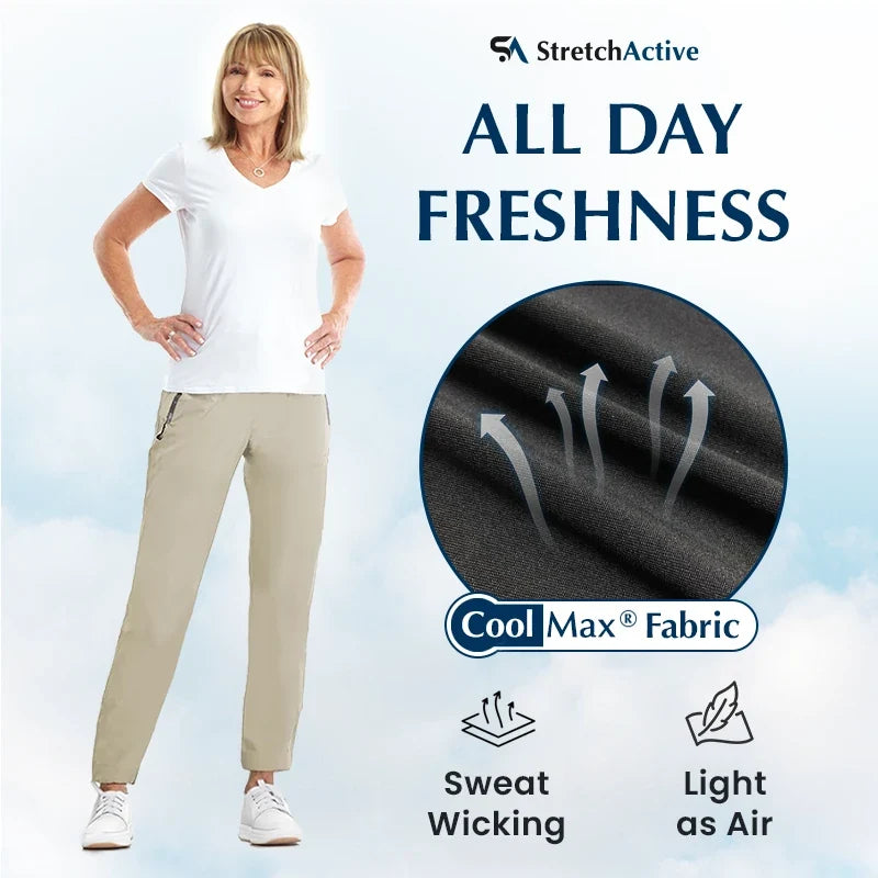StretchActive - Women's Ultra Soft Stretch EveryWear Pants