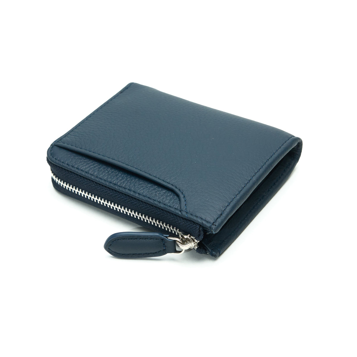 Zip-fastening wallet｜Soft Leather