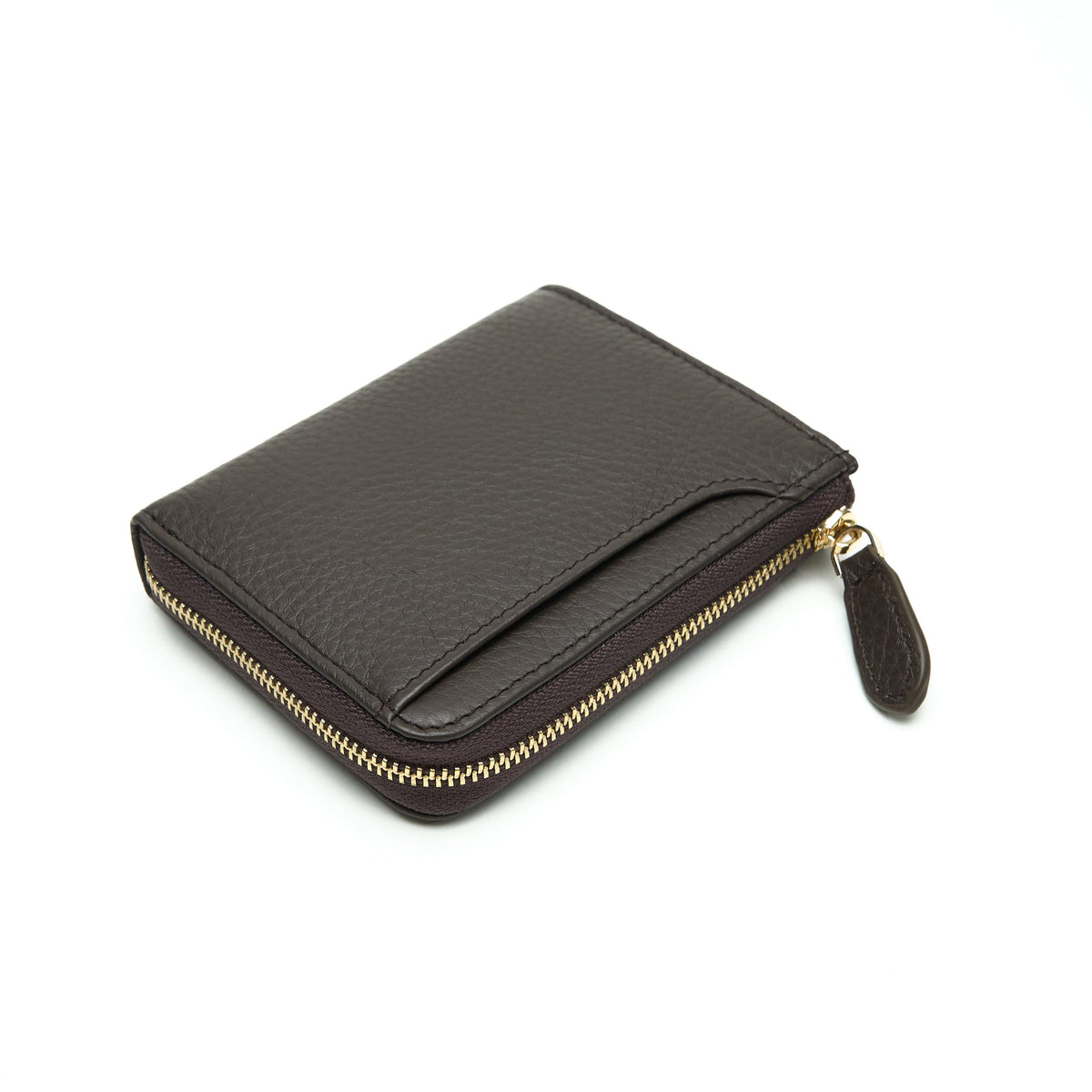 Zip-fastening wallet｜Soft Leather