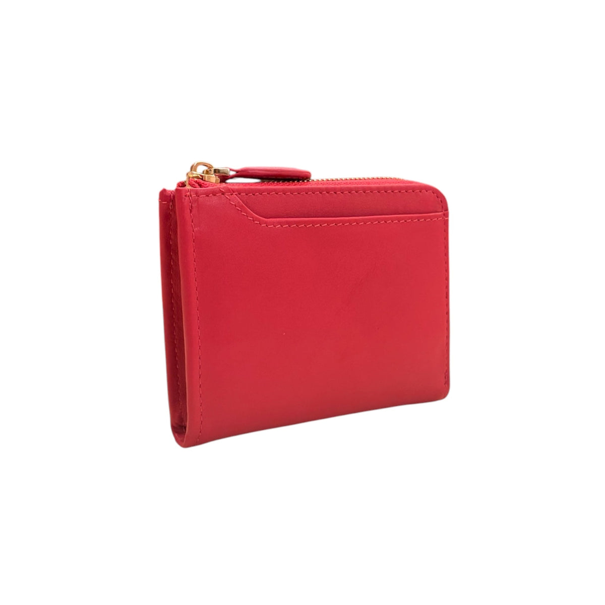 Zip-fastening wallet｜Soft Leather