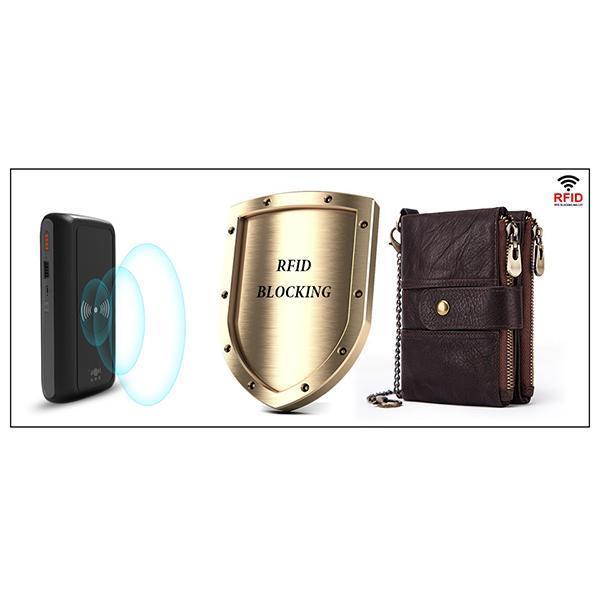 Genuine Leather Anti-theft Retro Wallet With Chain (Buy 2 for free shipping)